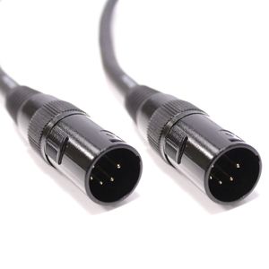 Cable DMX DMX512 XLR 5pin macho a XLR 5pin macho 5m