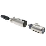 Conector XLR 5pin hembra metálico - XO00100 - 06