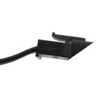 Cable electroluminiscente transparente-blanco de 5mm en bobina 5m de cable con pilas - NW04800 - 05