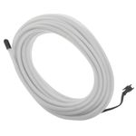 Cable electroluminiscente blanco-azul de 5mm en bobina 5m de cable con pilas - NW04700 - 08