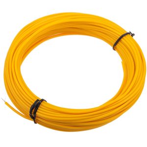 Cable electroluminiscente dorado de 2.3mm en bobina 25m