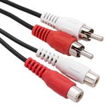 Cable Audio Stereo 1.5m (2xRCA-M/H) - VC03100 - 01