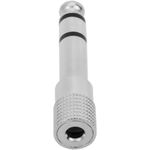 Adaptador audio estéreo jack 6.3mm macho a minijack 3.5mm hembra - AY02600 - 05