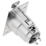 Conector XLR3 3-pin hembra metálico para chapa - XN07900 - 03