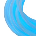 Cable electroluminiscente blanco-azul de 5mm en bobina 5m de cable con pilas - NW04700 - 02