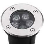 Foco LED de suelo de 5W 100mm. Luz blanca día de 6000K - NF04000 - 07
