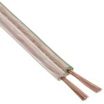 Bobina de Cable de altavoz de 2x0.75 de 25 metros transparente con indicador de polaridad - AL01100 - 02