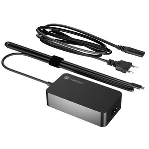 Cargador universal USB-C 65W para portátil smartphone o tablets Natec Grayling NZU-2034
