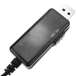 Conversor de alimentación USB de 5VDC a 9VDC o 12VDC con cable 1m - AU04100 - 05