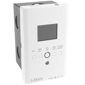 Amplificador de audio empotrable 15W reproductor MP3 y wav Bluetooth SD USB Radio FM