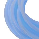 Cable electroluminiscente transparente-blanco de 5mm en bobina 5m de cable con pilas - NW04800 - 02