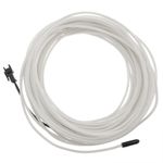 Cable electroluminiscente blanco-azul de 5mm en bobina 10m de cable conectada a 220VAC - NW05600 - 08