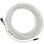 Cable electroluminiscente blanco-azul de 3.2mm en bobina 5m de cable con pilas - NW04400 - 01