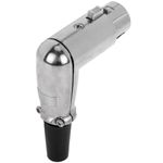 Conector XLR 3pin hembra metálico con ángulo - XO06100 - 02