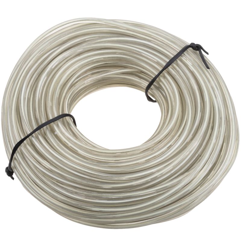 Cable electroluminiscente transparente-azul de 2.3mm en bobina 25m - NW06100 - 01