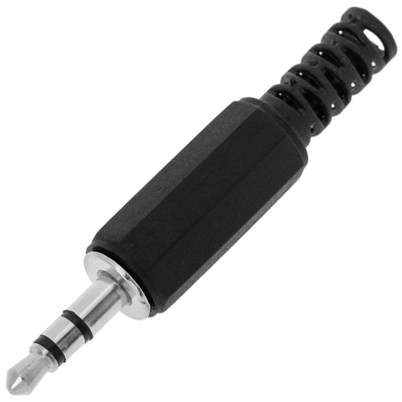 Conector jack de 3,5 mm stereo macho - AY09100 - 01