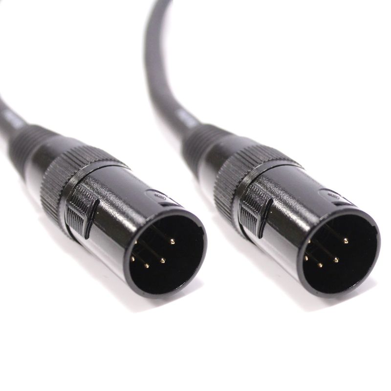 Cable DMX DMX512 XLR 5pin macho a XLR 5pin macho 2m - XN03300 - 01